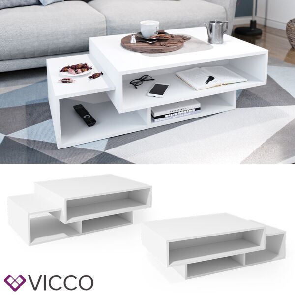 

Журнальный столик Vicco Bari, белый