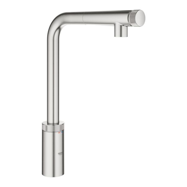 

Кухонный Смеситель Grohe Minta Smart Control Дамасская Сталь (31613DC0)