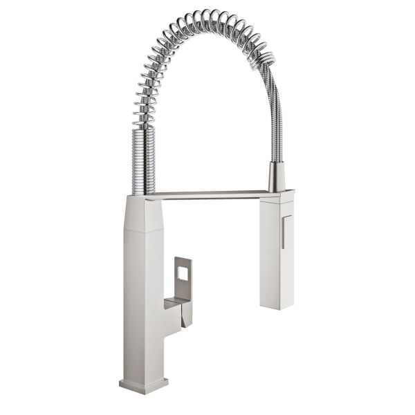 

Кухонный Смеситель Grohe Eurocube Дамасская Сталь (31395DC0)