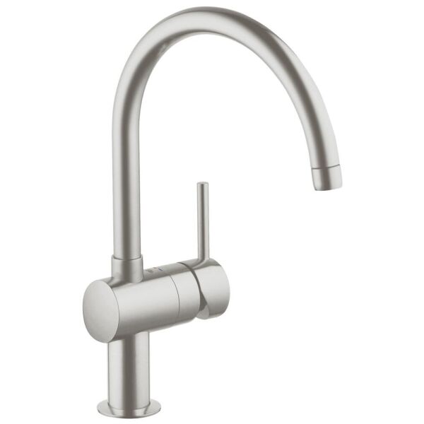 

Кухонный Смеситель Grohe Minta Дамасская Сталь (32917DC0)