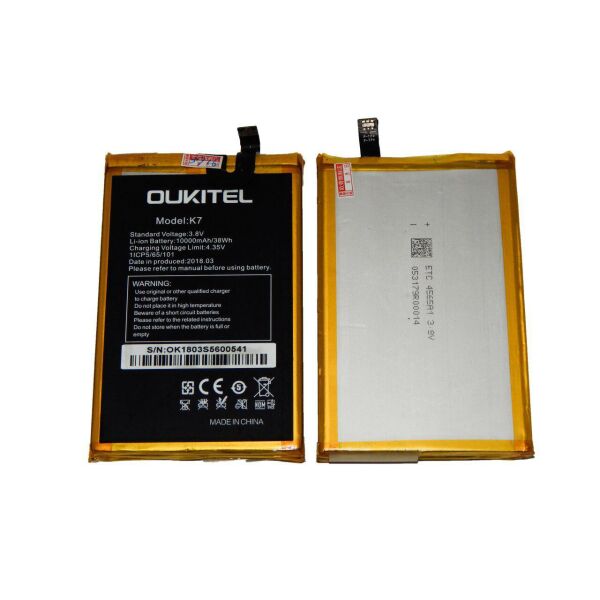 

Аккумулятор Oukitel k7