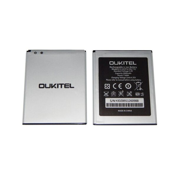 

Аккумулятор Oukitel c3, Bravis a503 Joy, S-TELL M510