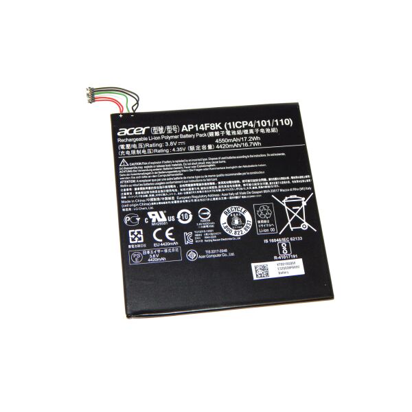 

Аккумулятор Acer Iconia One 7 B1-750 AP14E8K, AP14F8K