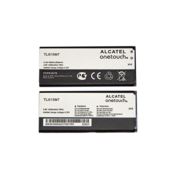 

Аккумулятор Alcatel TLi015M7 4034, TLi015M1 4034D OneTouch Pixi 4