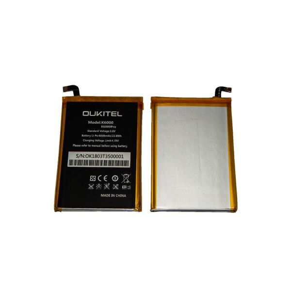 

Аккумулятор Oukitel k6000 Plus, K10000 Pro, Ulefone Power 2