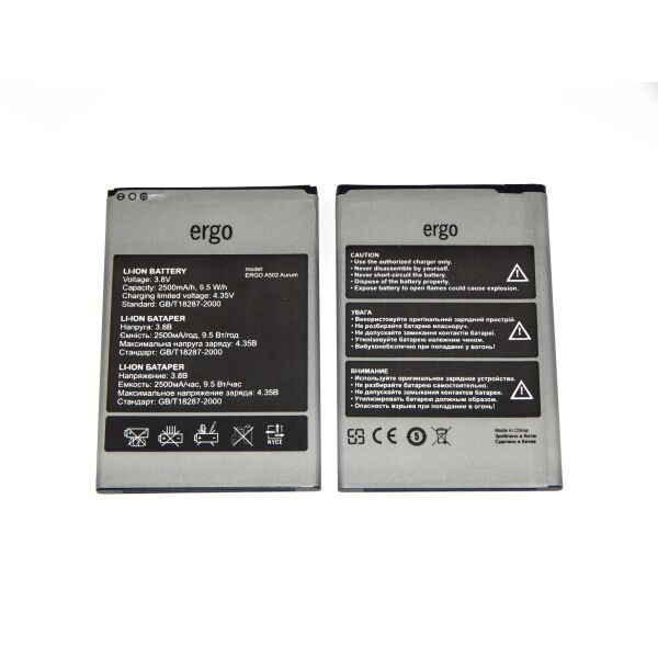 

Аккумулятор Ergo a502 Aurum