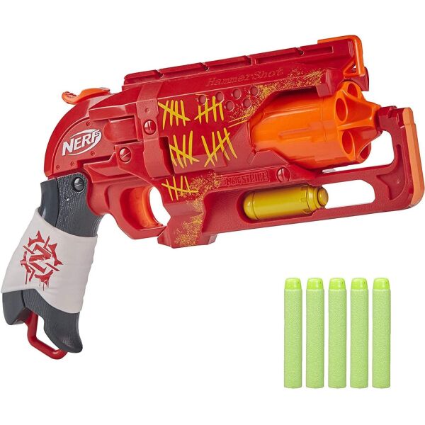 

Бластер Nerf Zombie Strike Hammershot красный (E6338)
