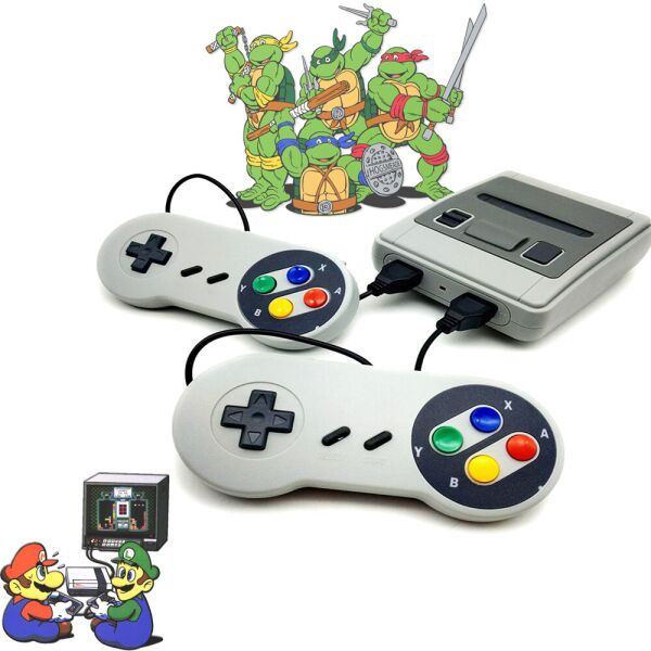 

Игровая приставка Super Console Homi Mini 620 ретро консоль 8-16 битных игр
