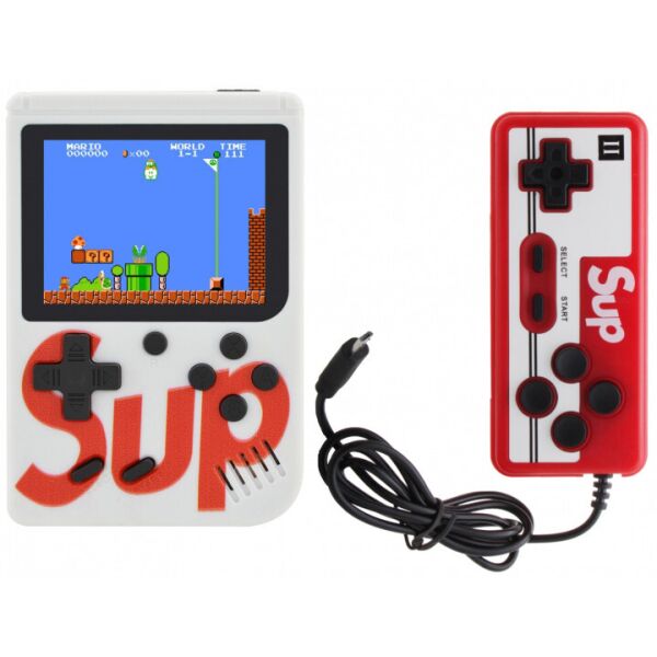 

Ретро игровая приставка (Игровая консоль) Game Box sup 400 игр в 1 + джойстик White