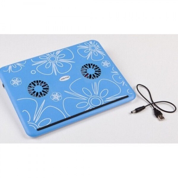 

Стильная охлаждающая подставка-кулер для ноутбука Notebook Helder 10 "- 16" синяя