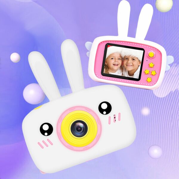 

Детская Фотокамера Kids Funny Camera 3.0 Pro Противоударный Фотоаппарат 12 Mpx Full HD 1920x1080P фото и видео съемка Белый