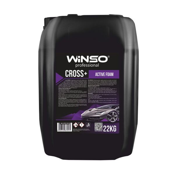 

Активная пена для безкон. мойки Winso Cross + Active Foam (концетрат 1: 9 - 1: 7 для пинокомлекту), 22кг