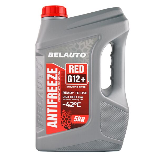 

Антифриз красный BELAUTO ANTIFREEZEE G12 + RED 5kg