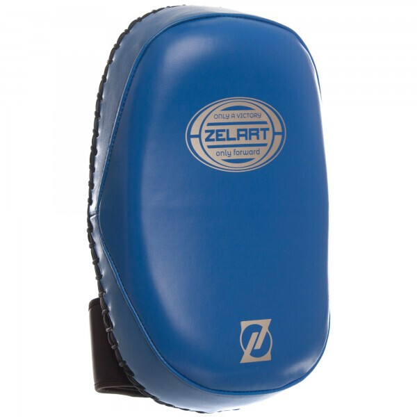 

Макивара тай-пэд из PU (1шт) ZELART BO-1364,синий-серебряный