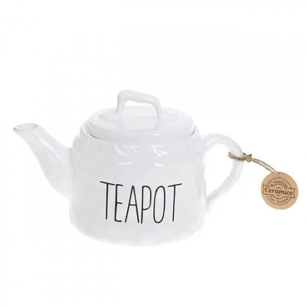 

Чайник керамический Flora Bianco 880 мл. 32302
