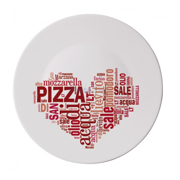 

Блюдо "I LOVE PIZZ RED" для пиццы BORMIOLI ROCCO RONDA 33 см 419320F77321753