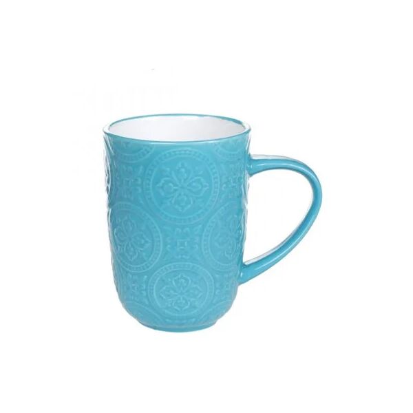 

Чашка керамическая Flora Дамаск бирюзовая 0,4 л. 32008