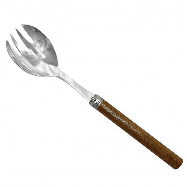 

Вилка для салата Wood walnut 18/10 MAZHURA 24 см 2mm mz468317