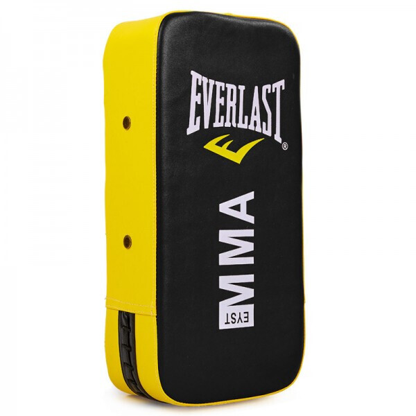 

Макивара тай-пэд из PVC (1шт) ELS F-08 Черный-желтый