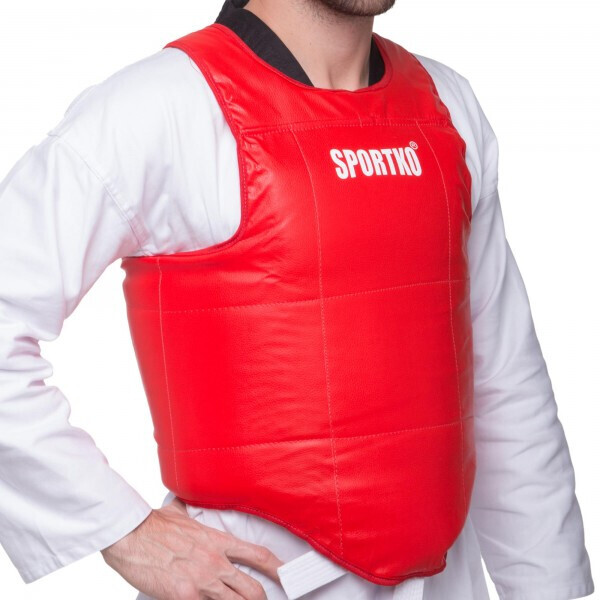 

Защита корпуса (жилет) для единоборств SPORTKO UR SP-4708 ЗГ1 р-р L, красный