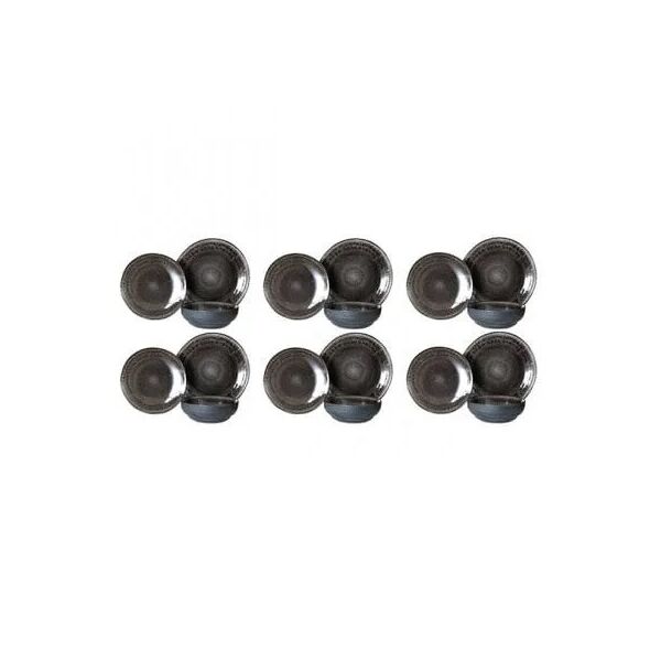 

Набор посуды Flora BLACK JEANS BLACK 18 предметов 45227
