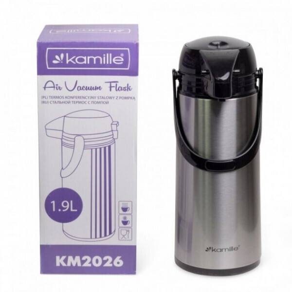 

Термос Kamille пластиковый со стеклянной колбой 1900мл MKM-2026