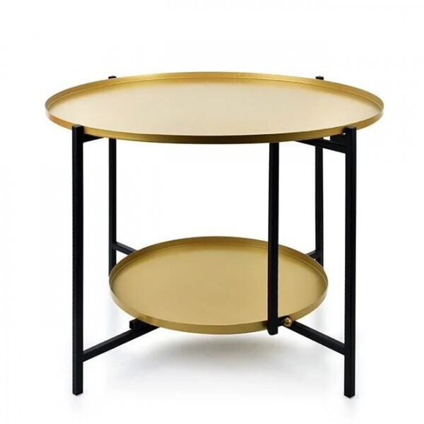 

Flora 30194 металлический двухуровневый LUCAS BLACKamp;GOLD D-60/40 см