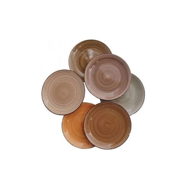 

Тарелка керамическая Flora SAND микс 19 см. 45128 6 штук