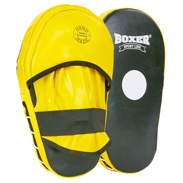

Лапа Прямая удлиненная кожаная (2шт) BOXER 2006-01,черный-желтый