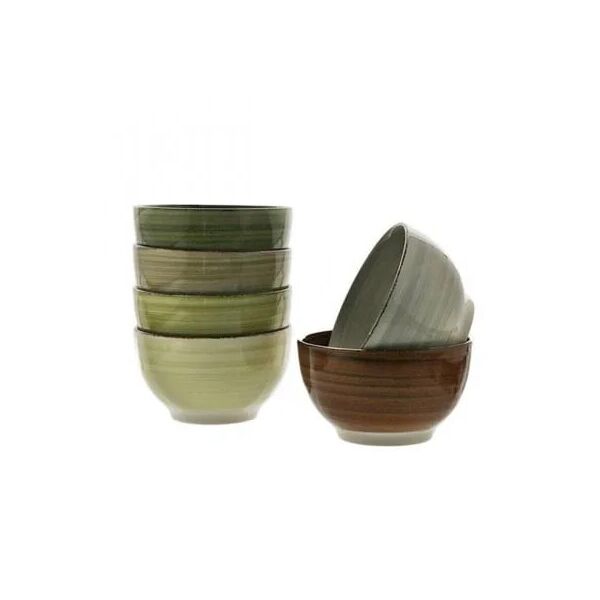 

Миска керамическая Flora NATURE микс 0,7 л. 45121 6 штук