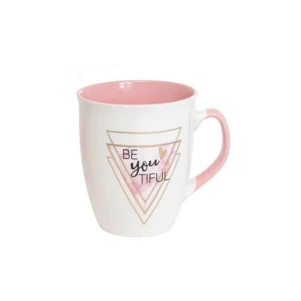 

Чашка фарфоровая Flora Just love 0,45 л. 32024