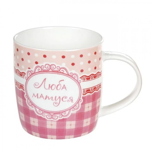 

Чашка фарфоровая Flora Мама 0,38 л. 31909