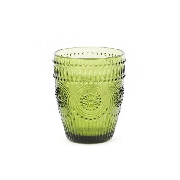 

Стакан стеклянный Flora зеленый 260 мл. 31715 6 штук