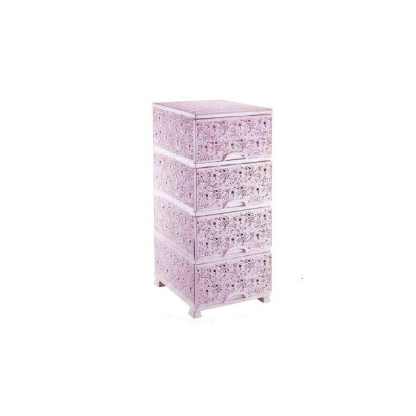

Комод Ажур - люкс Efe plastics MEF-D-33-10 Сиреневый