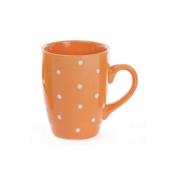 

Чашка керамическая в горошек Flora 0,33 л. 31387
