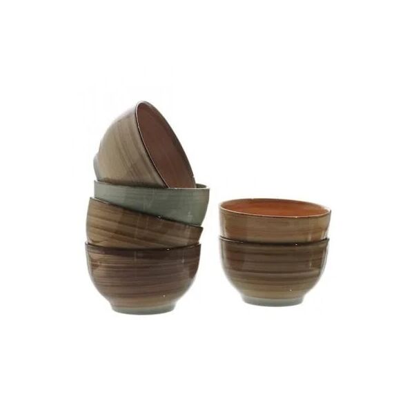 

Миска керамическая Flora SAND микс 0,7 л. 45126 6 штук