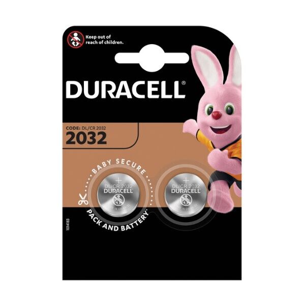 

Батарейка літієва DURACELL DL2032, 2шт в блістері, ціна за блістер