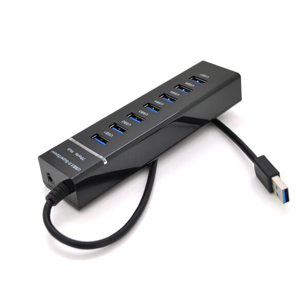 

Хаб USB 3.0 UH-703, 7 портів, підтримка до 1TB, Blister
