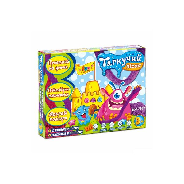 

Набор для творчества Fun Game Песок кинетический 7397 Тягучий (Fun Game 7397)
