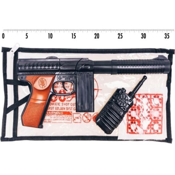 

Игрушечное оружие Golden Gun с пистонами и рацией (253)