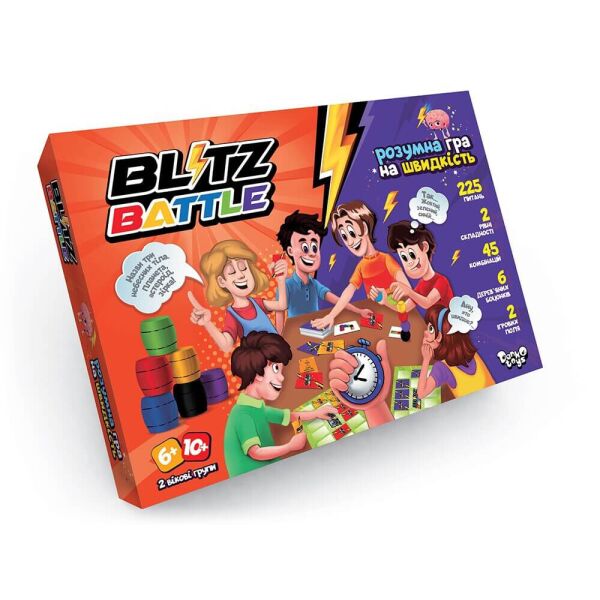

Настольная игра Danko Toys Blitz Battle (G-BIB-01-01U)