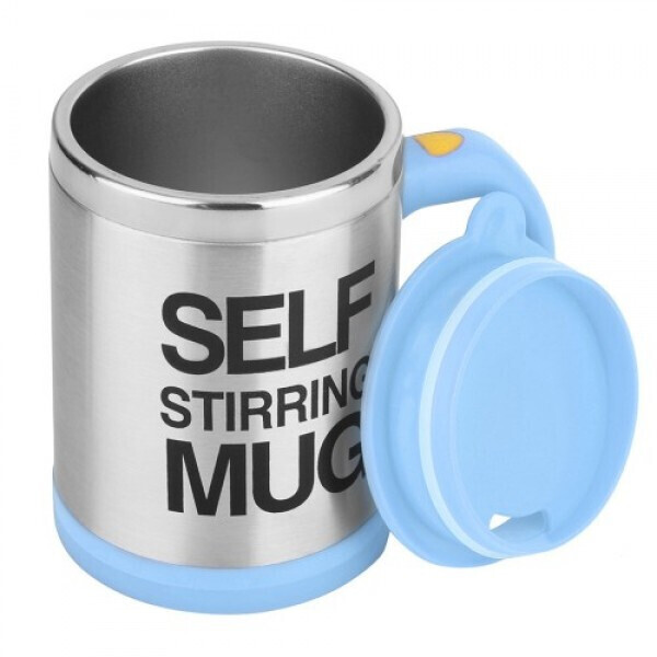 

Кружка мешалка Self Stirring Mug автоматическая Blue