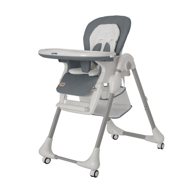 

Стульчик для кормления CARRELLO Toffee CRL-9502/3 Pelette Grey с корзиной для мелочей