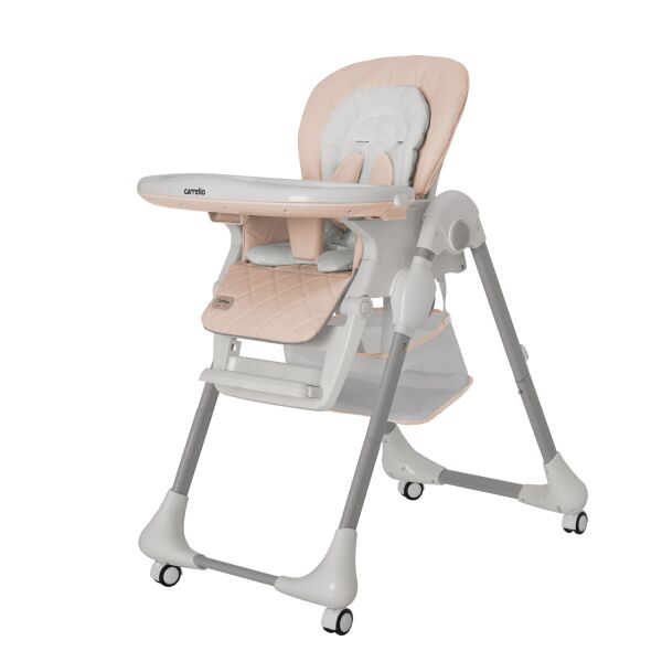 

Стульчик для кормления CARRELLO Toffee CRL-9502/3 Desert Beige с корзиной для мелочей