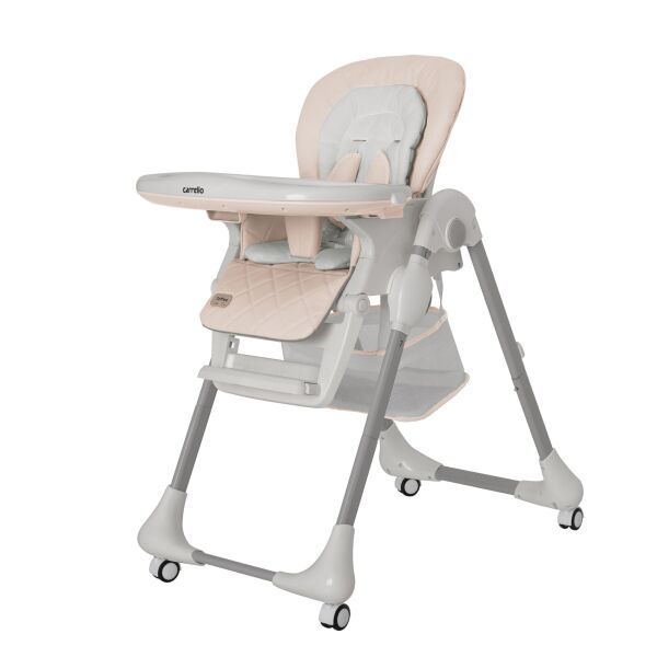 

Стульчик для кормления CARRELLO Toffee CRL-9502/3 Light Beige с корзиной для мелочей