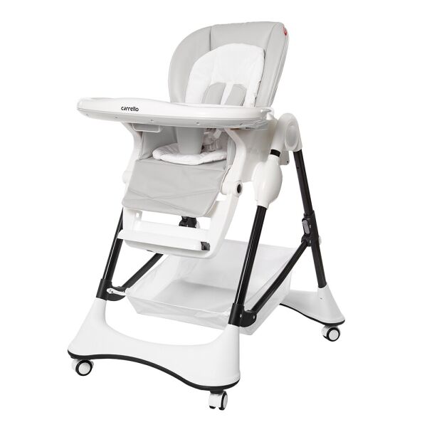 

Стульчик для кормления CARRELLO Stella CRL-9503 Shell Grey с корзиной для игрушек