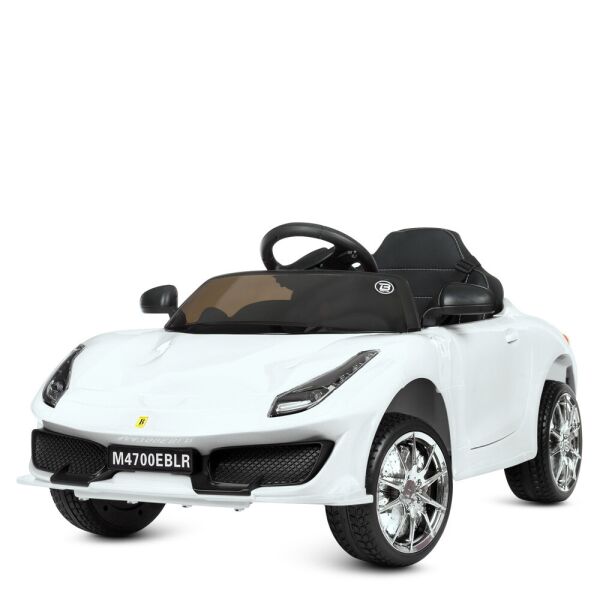 

Электромобиль Машина M 4700EBLR-1 белый BAMBI