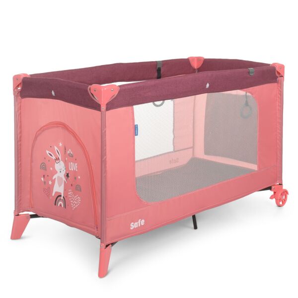 

Манеж ME 1016 SAFE Rose Len EL CAMINO