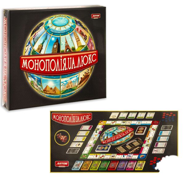 

Настольная игра Artos Games Монополия люкс (20260)