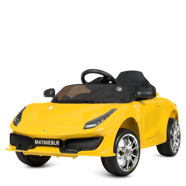 

Электромобиль Машина M 4700EBLR-6 желтый BAMBI